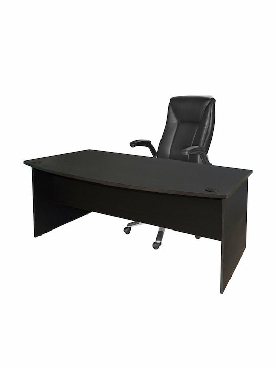 Professional Office Executive Wooden Brown 180x93.5x74.6cm