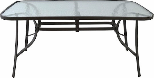 Tisch Stabil Bruno Braun 160x90x72cm