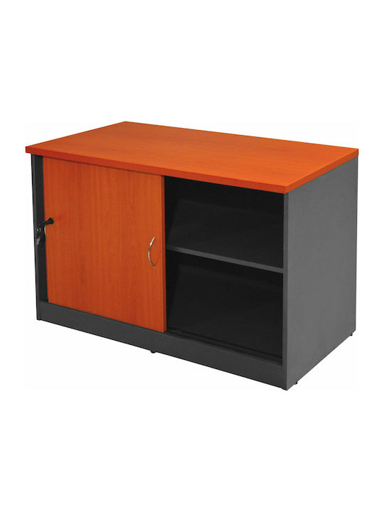 Kabinett Büro Sienna mit Schloss Cherry 100x45x69cm