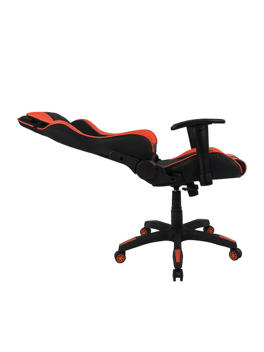 HomeMarkt Speed Καρέκλα Gaming Δερματίνης με Ρυθμιζόμενα Μπράτσα Κόκκινη