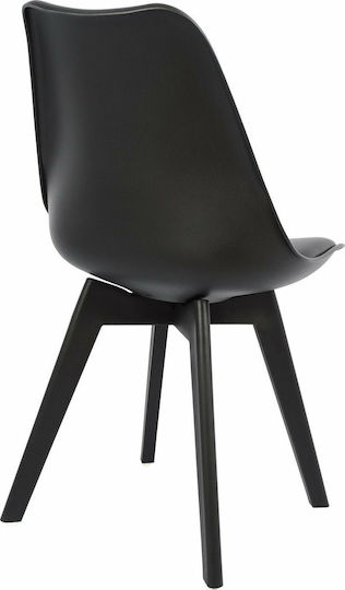 Vegas Stühle Küche Black 4Stück 48x56x82cm