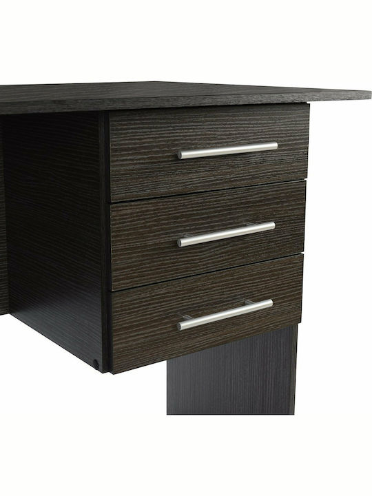 Γραφείο Ensley Ξύλινο Zebrano 120x60x76εκ.