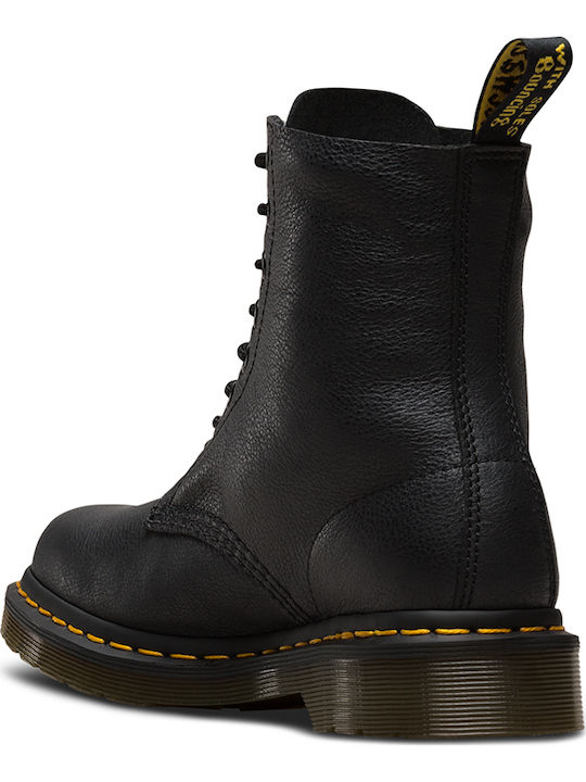 1460 Pascal Virginia Leather Women's Ankle Boots Black