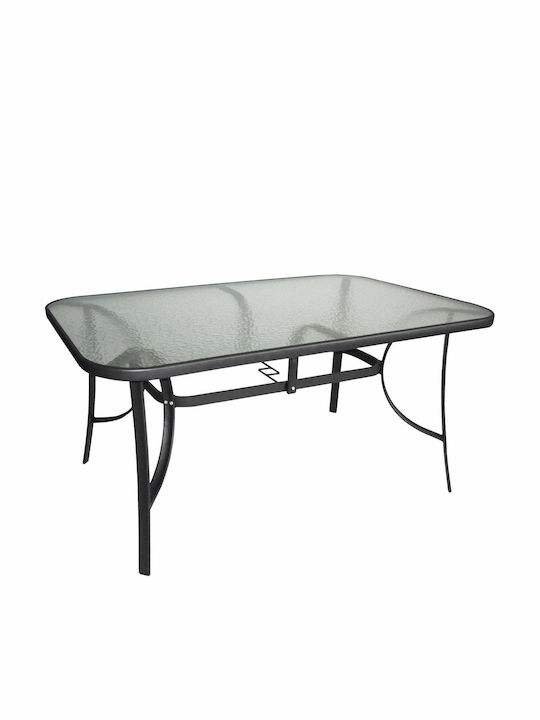 Garten- und Outdoor-Möbelsets BRUNO 7 Stück Gray