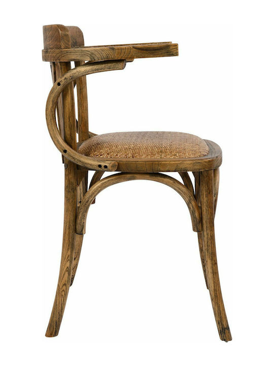 Antique Председки Кафене Кафяв 1бр 58.5x49.5x77бр