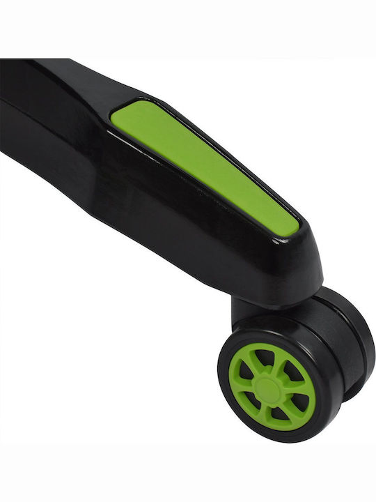 HomeMarkt HM1056.03 Καρέκλα Gaming Δερματίνης με Ρυθμιζόμενα Μπράτσα Πράσινη