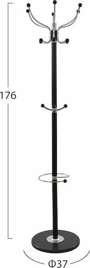 HomeMarkt Jude Μεταλλικός Μαύρος HM0040.01 HomeMarkt Jude Μεταλλικός Μαύρος HM0040.01