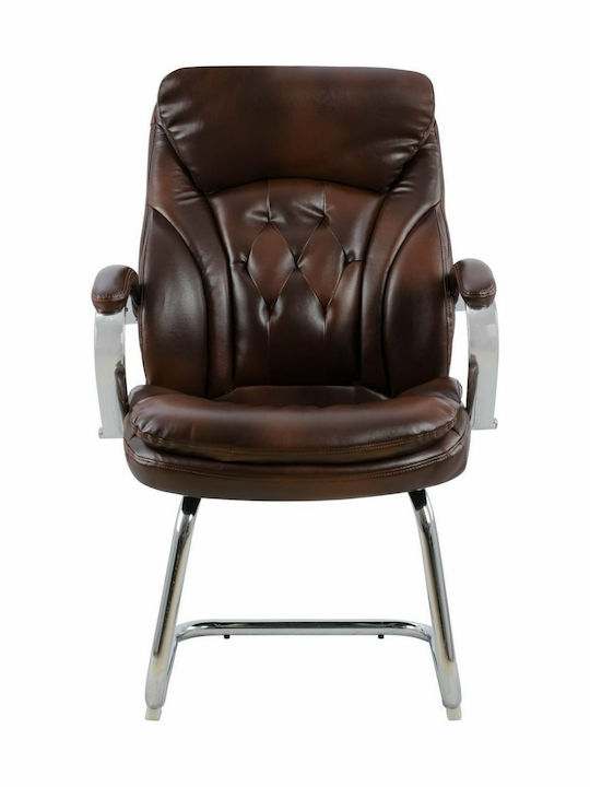 Armchair Visitor Lanisha with Arms Coffee 65x52x105cm 2pcs