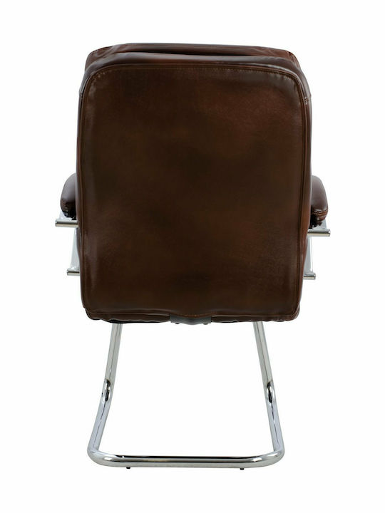 Armchair Visitor Lanisha with Arms Coffee 65x52x105cm 2pcs