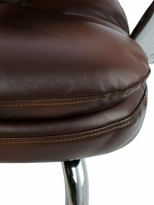 Armchair Visitor Lanisha with Arms Coffee 65x52x105cm 2pcs