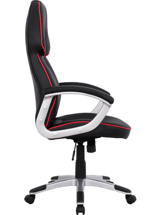 HomeMarkt HM1007.01 Gaming Stuhl Black/Red Stripes