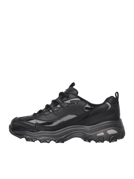 D'Lites Fresh Start Chunky Sneakers Black