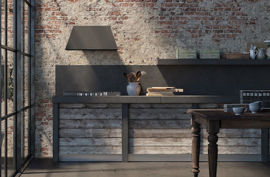 Faber Chloe CI A70 Каминен аспиратор 70см Черен
