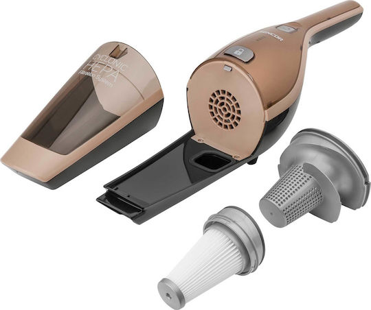 Sencor SVC 8618GD Επαναφορτιζόμενη Σκούπα 2 σε 1 Stick & Χειρός 18V Κίτρινη