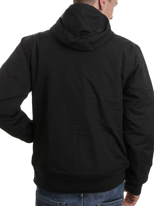 Winter Jacket Bomber Waterproof Black