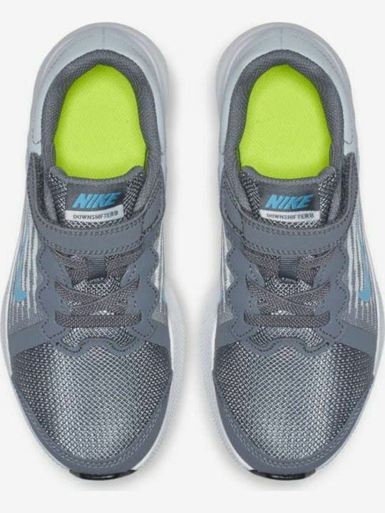 Downshifter 8 Αθλητικά Παιδικά Παπούτσια Running με Σκρατς Γκρι