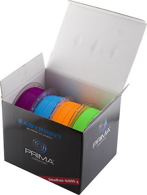 PrimaCreator EasyPrint PLA 3D Printer Filament 1.75mm Multicolour 2kg