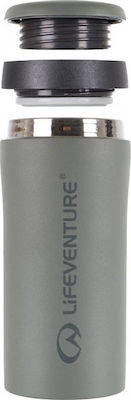 Lifeventure Thermal Mug Matt Glass Thermos Stainless Steel BPA Free Green 300ml 9530ME