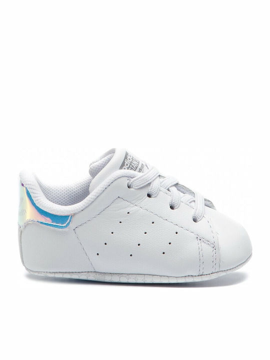 adidas Βρεφικά Sneakers Αγκαλιάς Λευκά Stan Smith