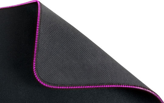 CoolerMaster Masteraccessory Mp750 RGB Gaming Mouse Pad Medium 370mm with RGB Lighting via USB Black