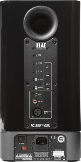 Elac Navis ARB-51 Αυτοενισχυόμενα Ηχεία 3 Δρόμων 300W (Ζεύγος) Μαύρο
