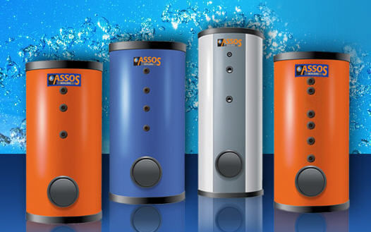 Assos BL2 Boiler Λεβητοστασίου Glass 150lt με δύο Εναλλάκτες