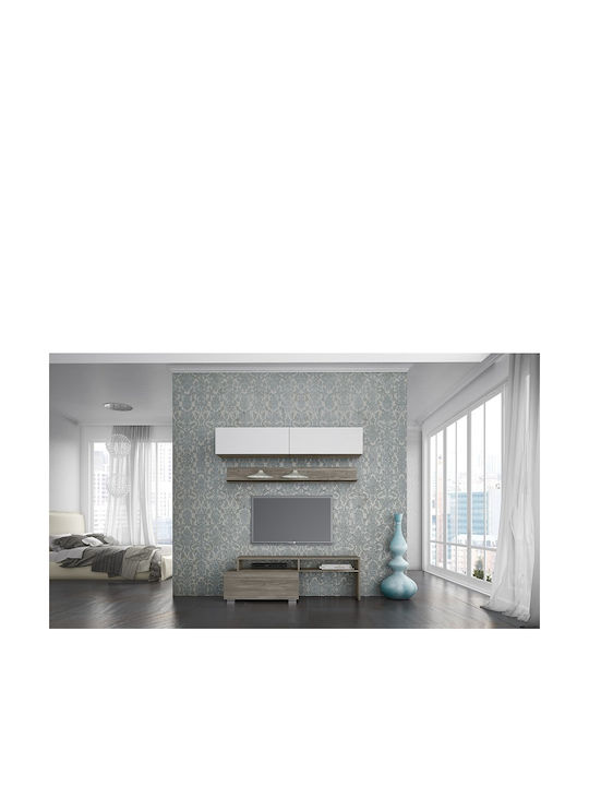 Smart No 3 Living Room TV Unit White L101xW45xH180cm