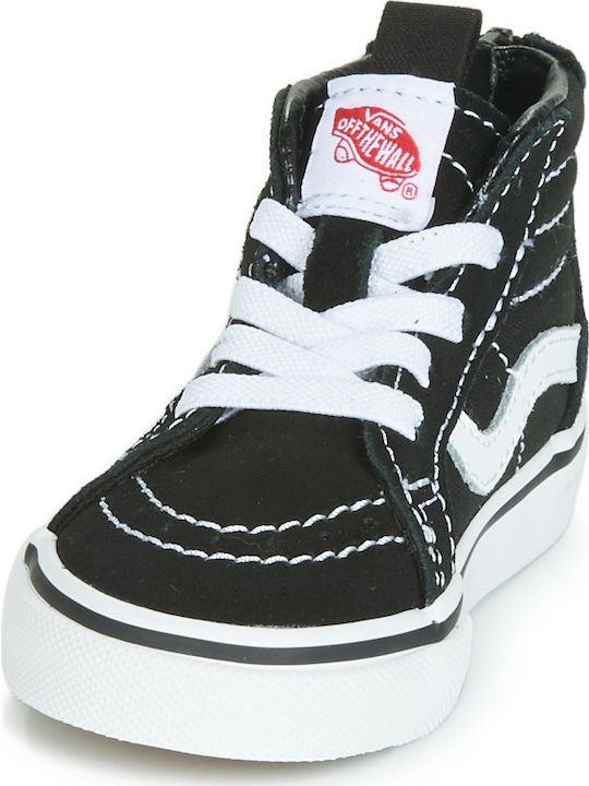 SK8-HI ZIP Kids Sneakers High Black