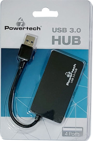 Powertech USB 3.0 4 Port Hub with USB-A Connection