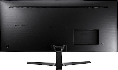 Samsung LS34J550WQU Ultrawide VA Monitor 34.1" QHD 3440x1440 με Χρόνο Απόκρισης 4ms GTG