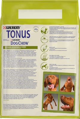 Purina Tonus Dog Chow Adult 2.5kg Dry Food for Adult Dogs with Lamb