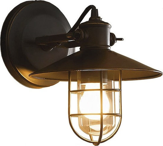 GloboStar Vinty Φωτιστικό Τοίχου Μαύρο 27x33x33εκ. GloboStar Vinty Φωτιστικό Τοίχου Μαύρο 27x33x33εκ.