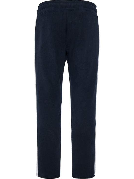 Applique International Taped Sweatpants without Elastic Navy Blue