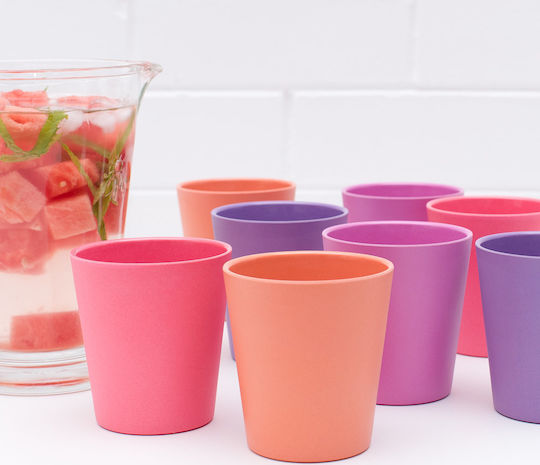 Bobo & boo Baby Cups made of Bamboo Multicolour 4pcs for 24m+m+