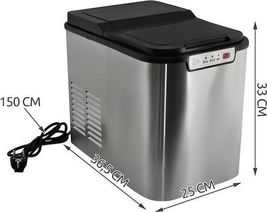 Malatec Ice Machine with Daily Production 12kg 5537
