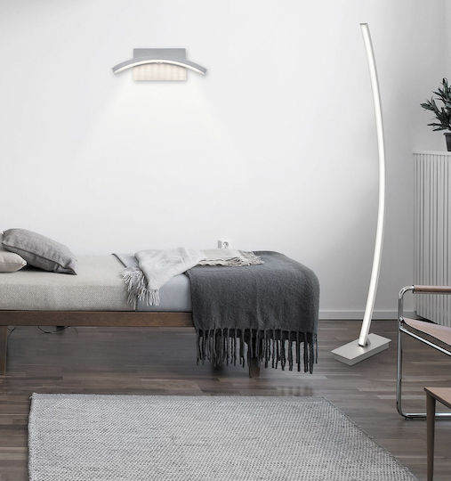 Rabalux Addison LED Флоресцентна Лампа Височина 137.5см Сива Rabalux Addison LED Флоресцентна Лампа Височина 137.5см Сива
