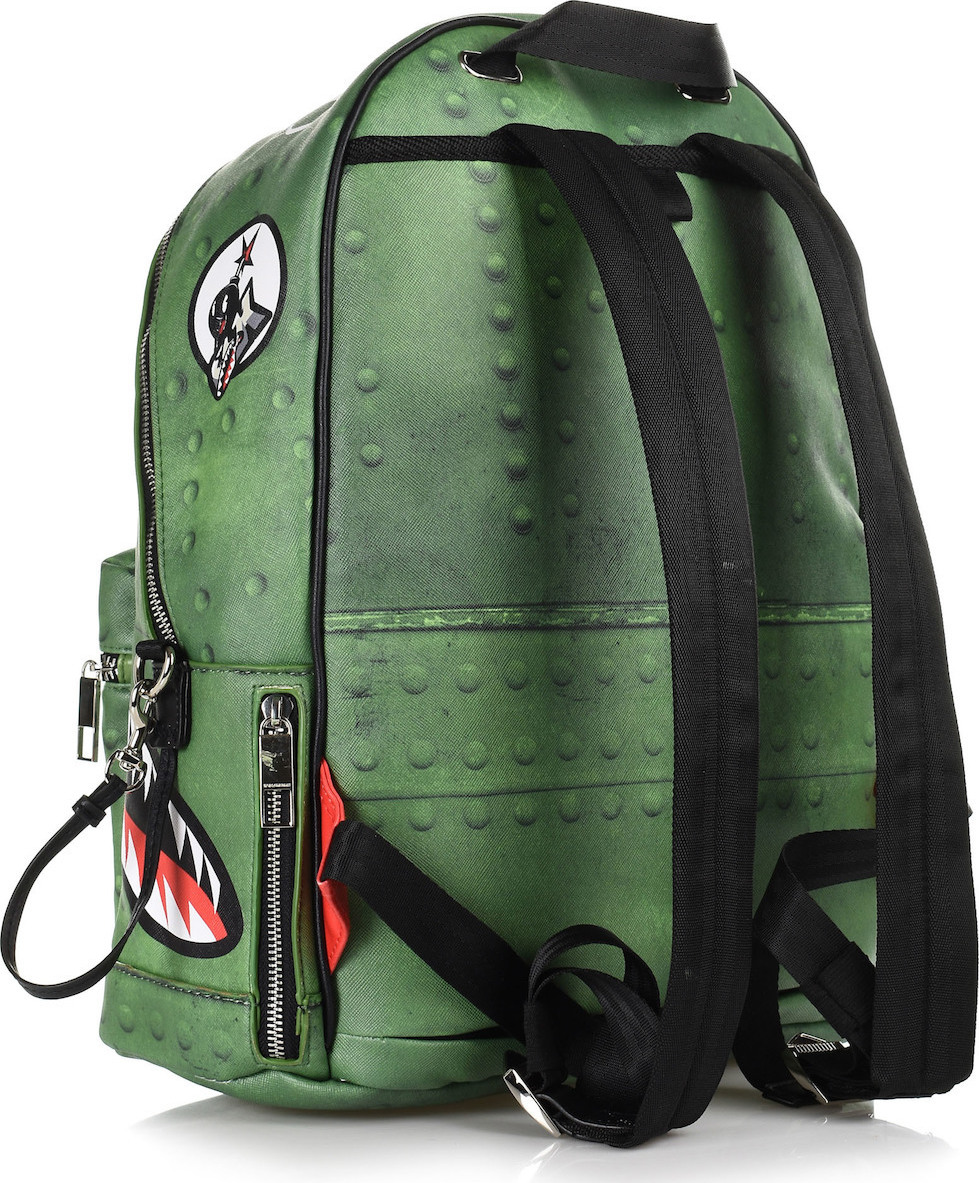 sprayground shark infested skies