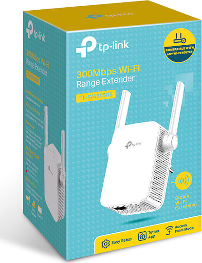 TP-LINK TL-WA855RE v4 WiFi Extender Single Band (2.4GHz) 300Mbps