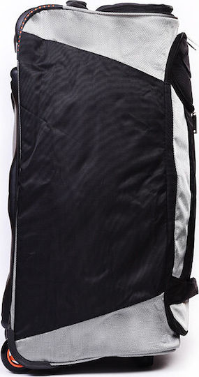 Airtex Paris 23366-01 Σακ Βουαγιάζ 35lt Μαύρο με Ρόδες Υφασμάτινο Μ55xΠ24xΥ28εκ.