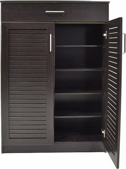 Suport pentru pantofi Sante cu 5 Rafturi Wenge L80xW37xH123cm