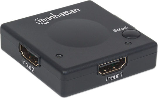 Manhattan 207911 FHD 2 είσοδοι/1 έξοδος HDMI Switch