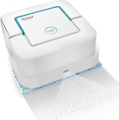 iRobot Braava Jet 240 Σκούπα Ρομπότ με Διάρκεια Μπαταρίας έως 120min Λευκή