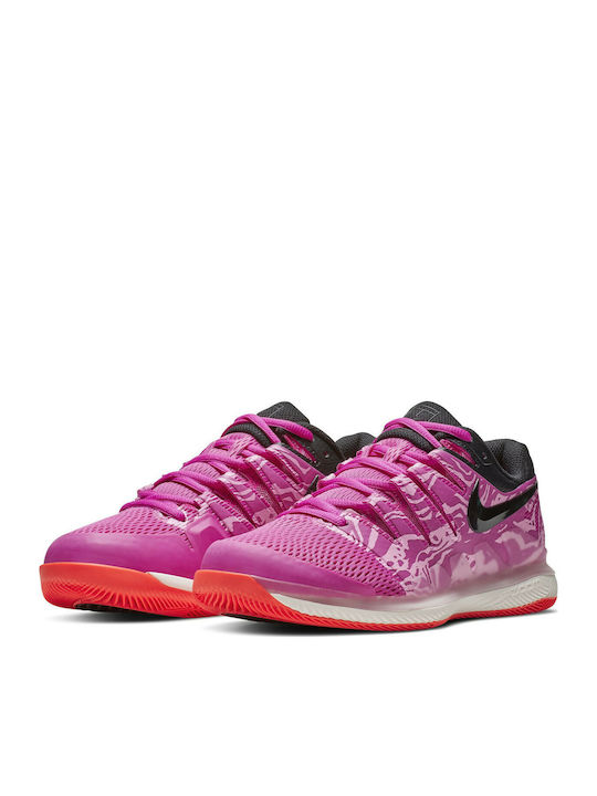 Nike Air Zoom Vapor X Premium Tennisschuhe Harte Gerichte Active Fuchsia / Black / Psychic Pink