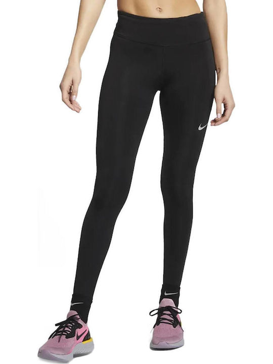 Dri-Fit Laufen Frauen Lang Leggings Schwarz