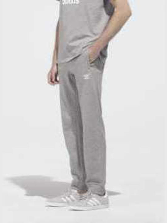 Adidas Trefoil Men's Sweatpants with Rubber Gray