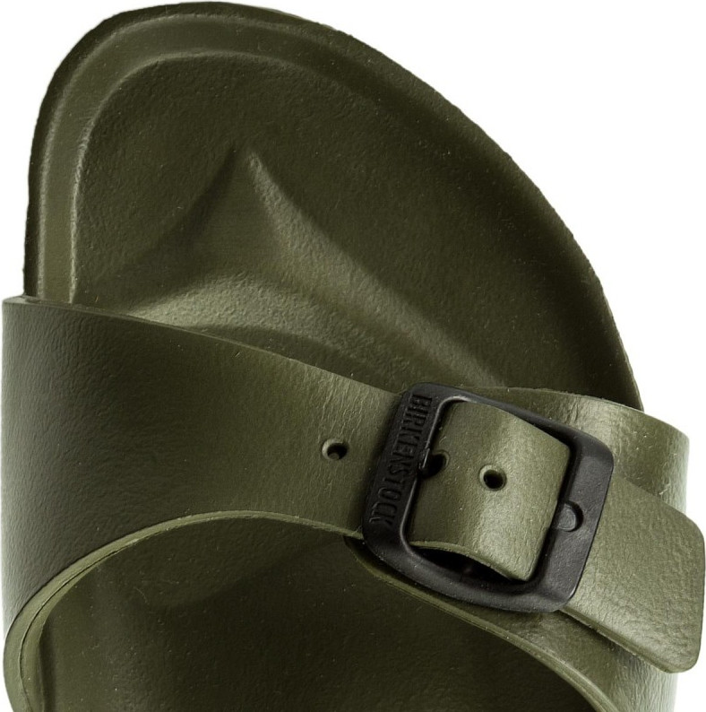 birkenstock madrid khaki patent