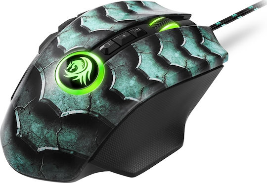 Sharkoon Drakonia II RGB Gaming Gaming Maus 15000 DPI Grün