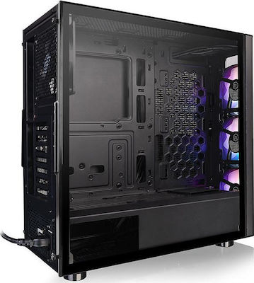 Thermaltake Level 20 MT ARGB Gaming Midi Tower Κουτί Υπολογιστή με Πλαϊνό Παράθυρο Μαύρο