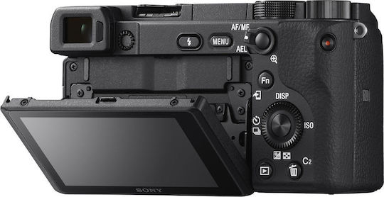 Sony α6400 Mirrorless Φωτογραφική Μηχανή Body Μαύρη