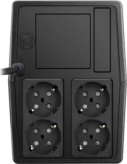 FSP/Fortron FP UPS Line-Interactive 1000VA 600W με 4 Schuko Πρίζες